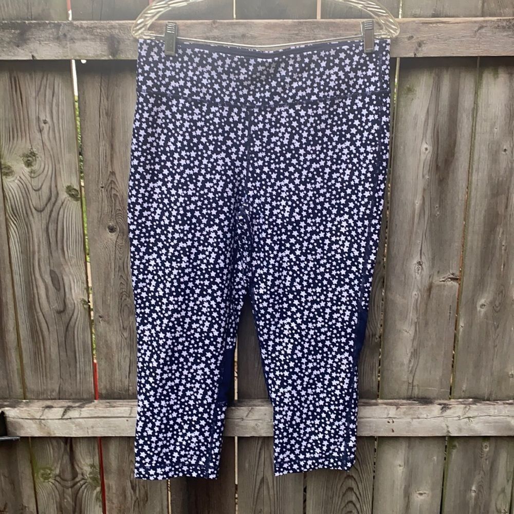 Tommy Hilfiger star themed Capri leggings sz. XL